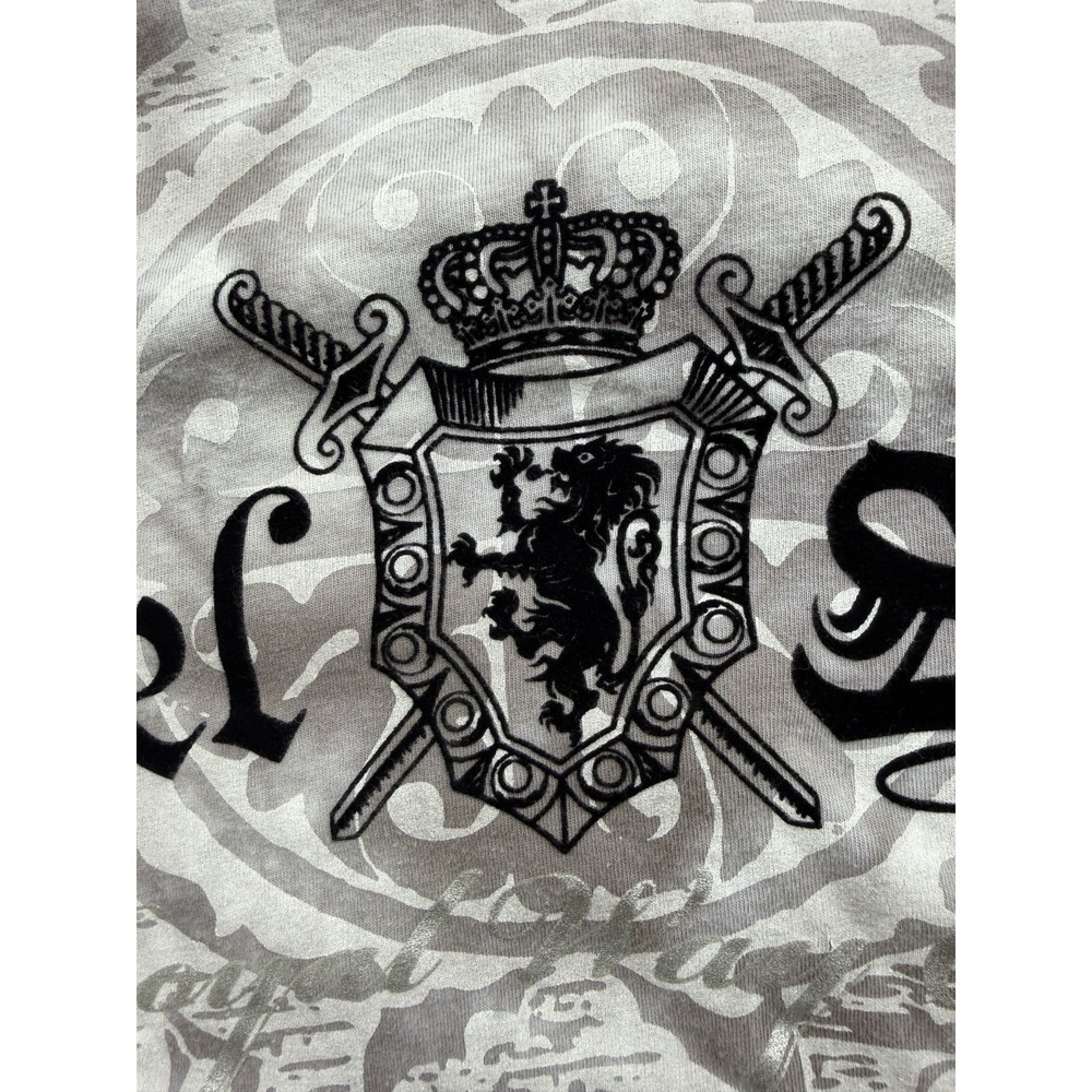 Rebel Spirit Mens Medium Gray Wings T-Shirt Grunge Streetwear 100% Cotton - Picture 15 of 16